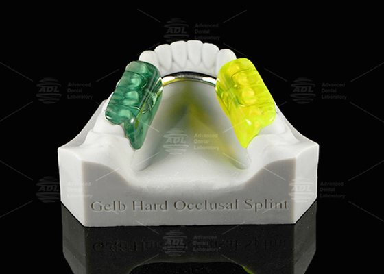 Comfort Gelb Hard Occlusal Splint Resina acrilica Occlusal Guard Hard Appliance