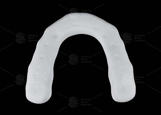 Sfrena oclusiale in nylon traspirante per la strofinatura notturna dei denti